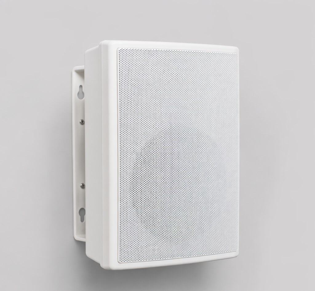 Wall-mounted PA paging speaker